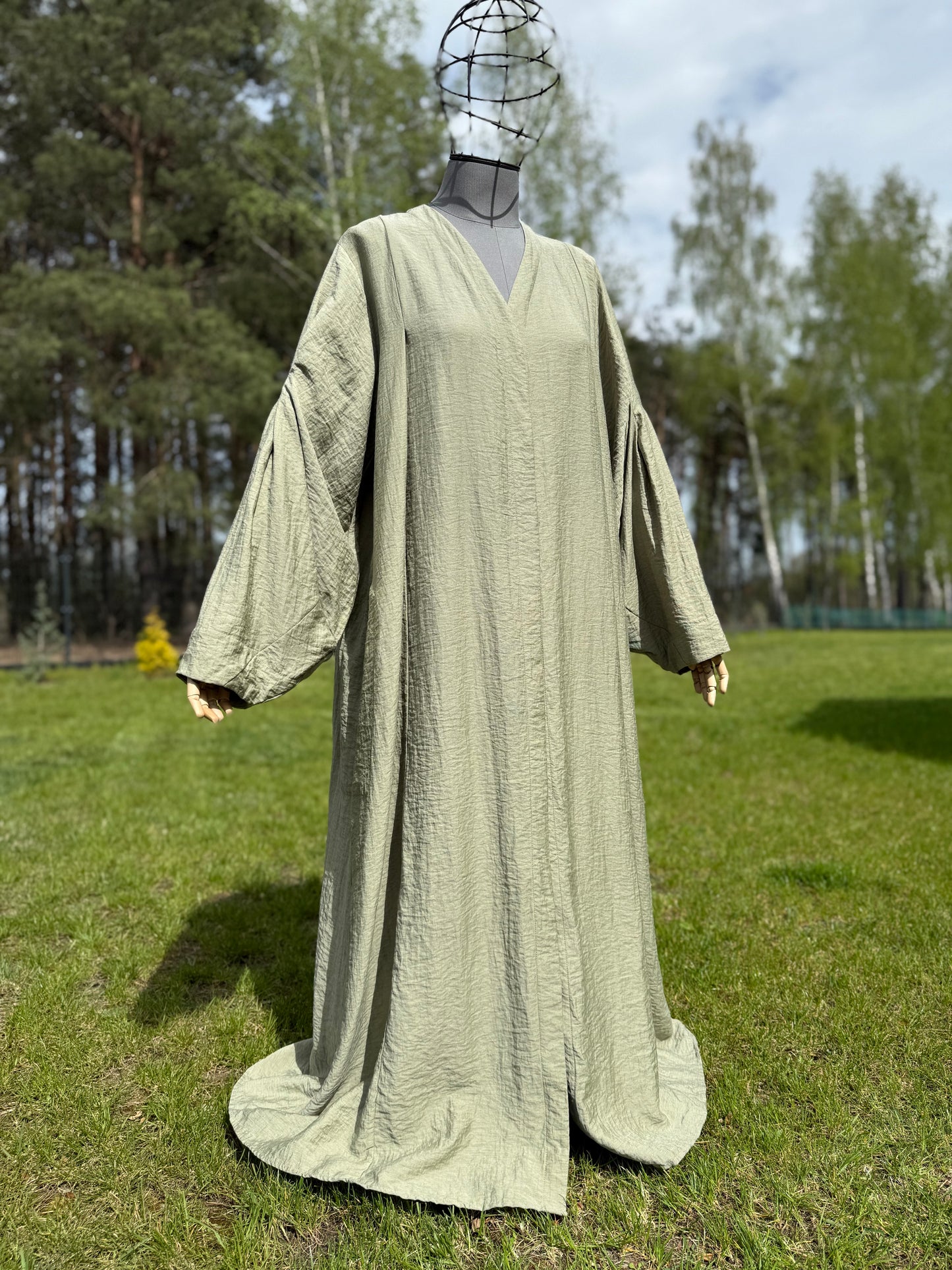 Premium Linen Blend Abaya