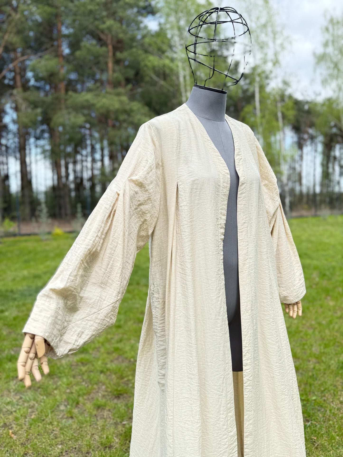 Premium Linen Blend Abaya