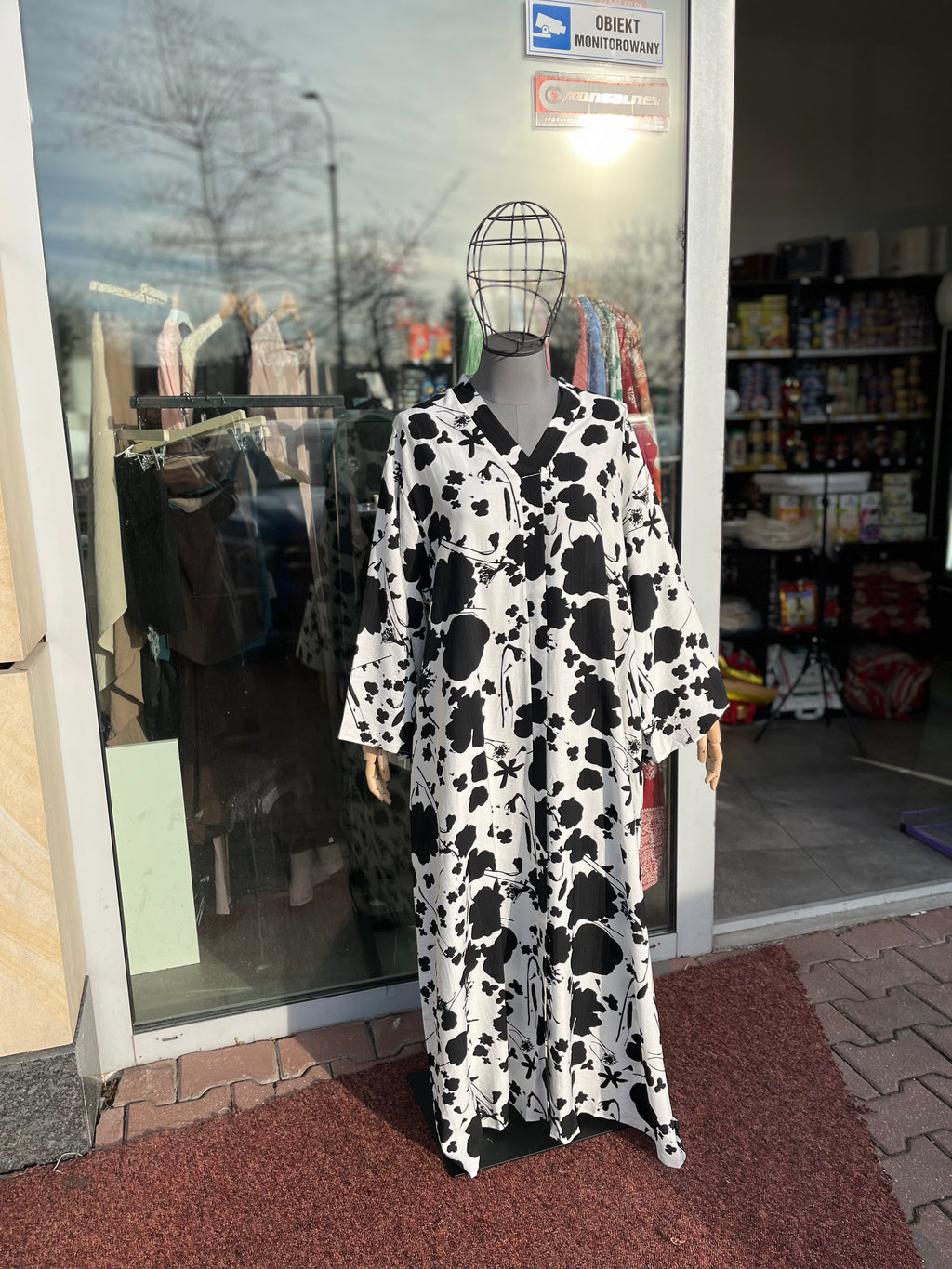 Floral abaya