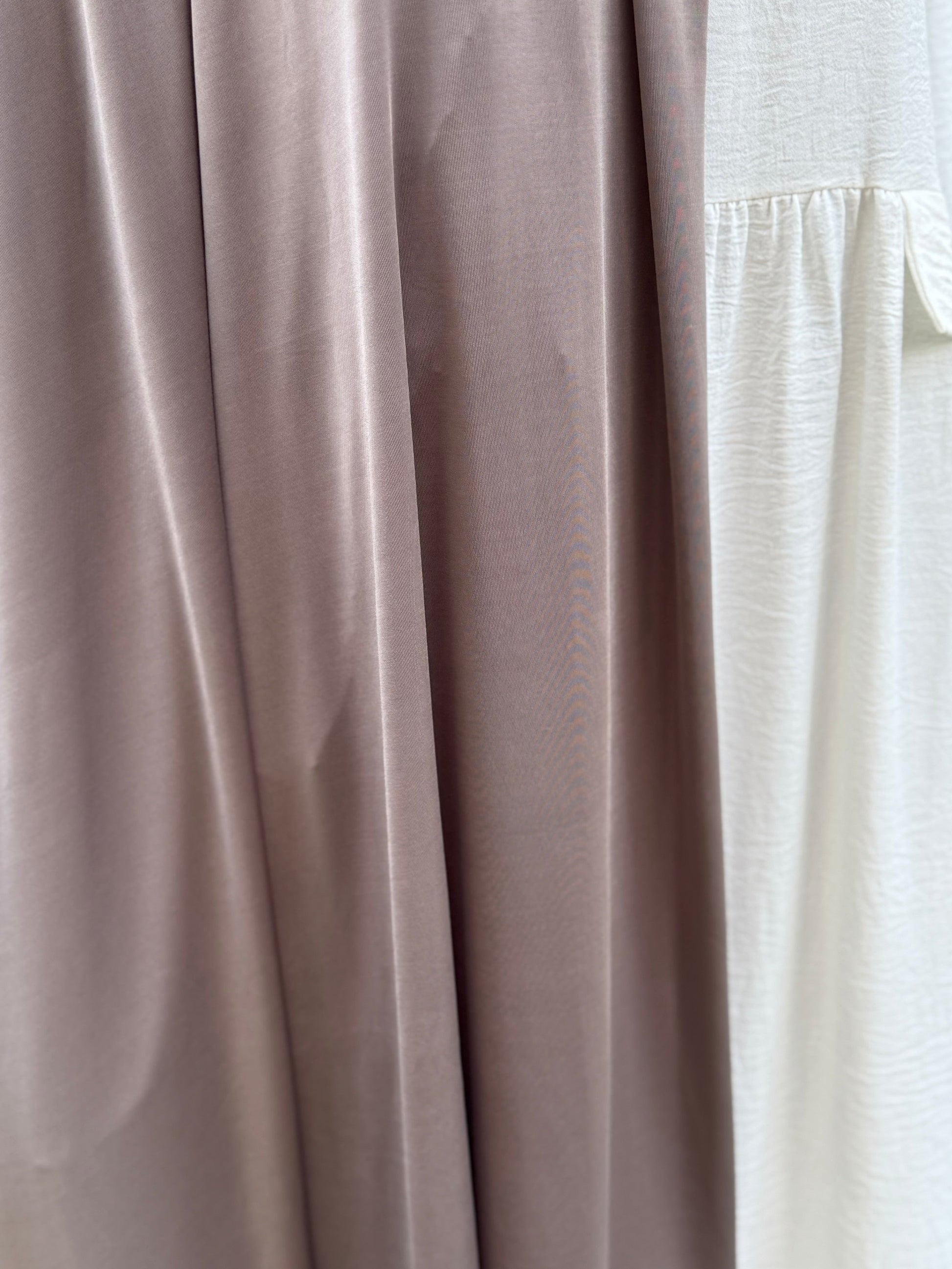 XL Jersey Hijab taupe