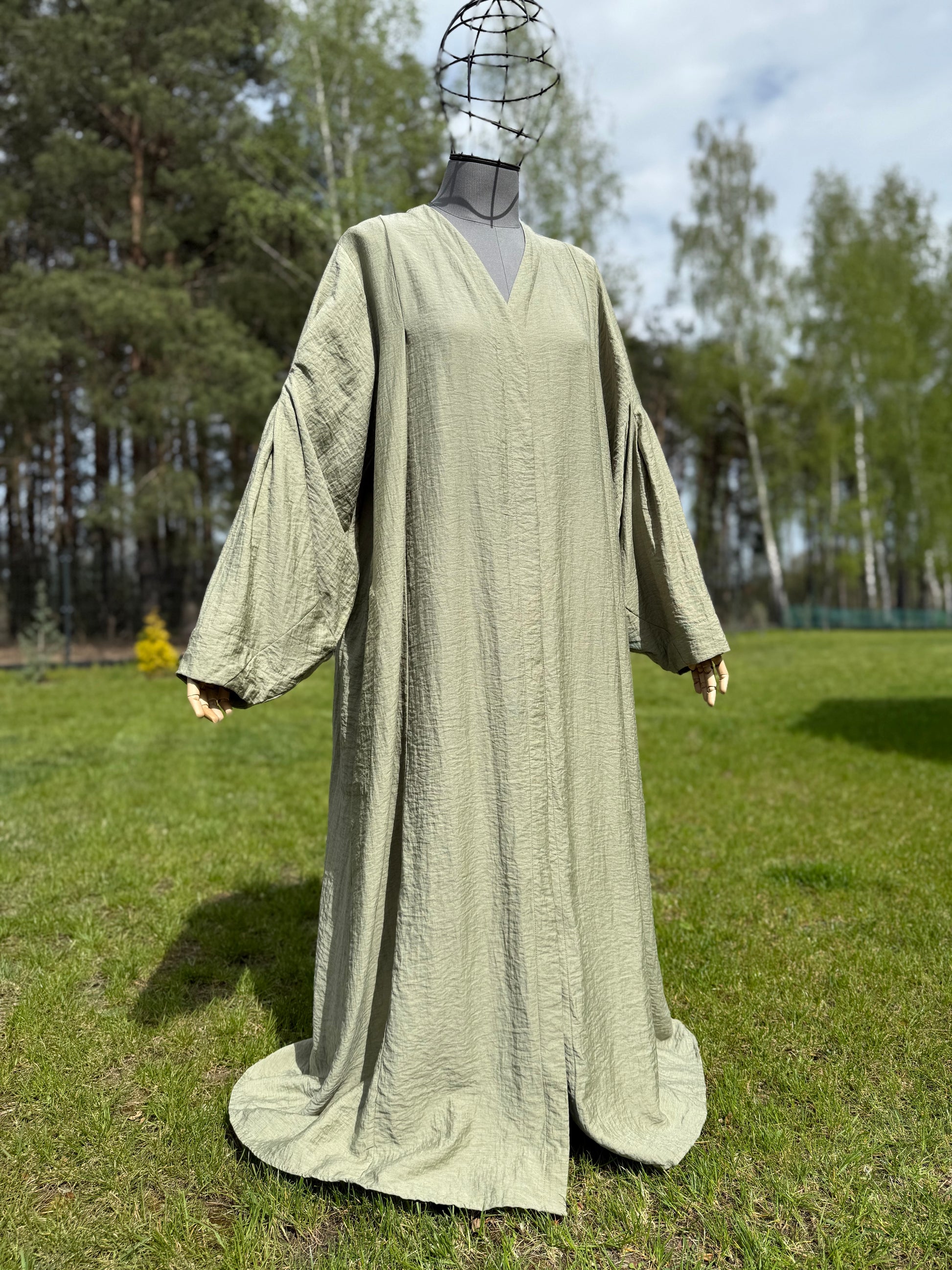 Premium Linen Blend Abaya