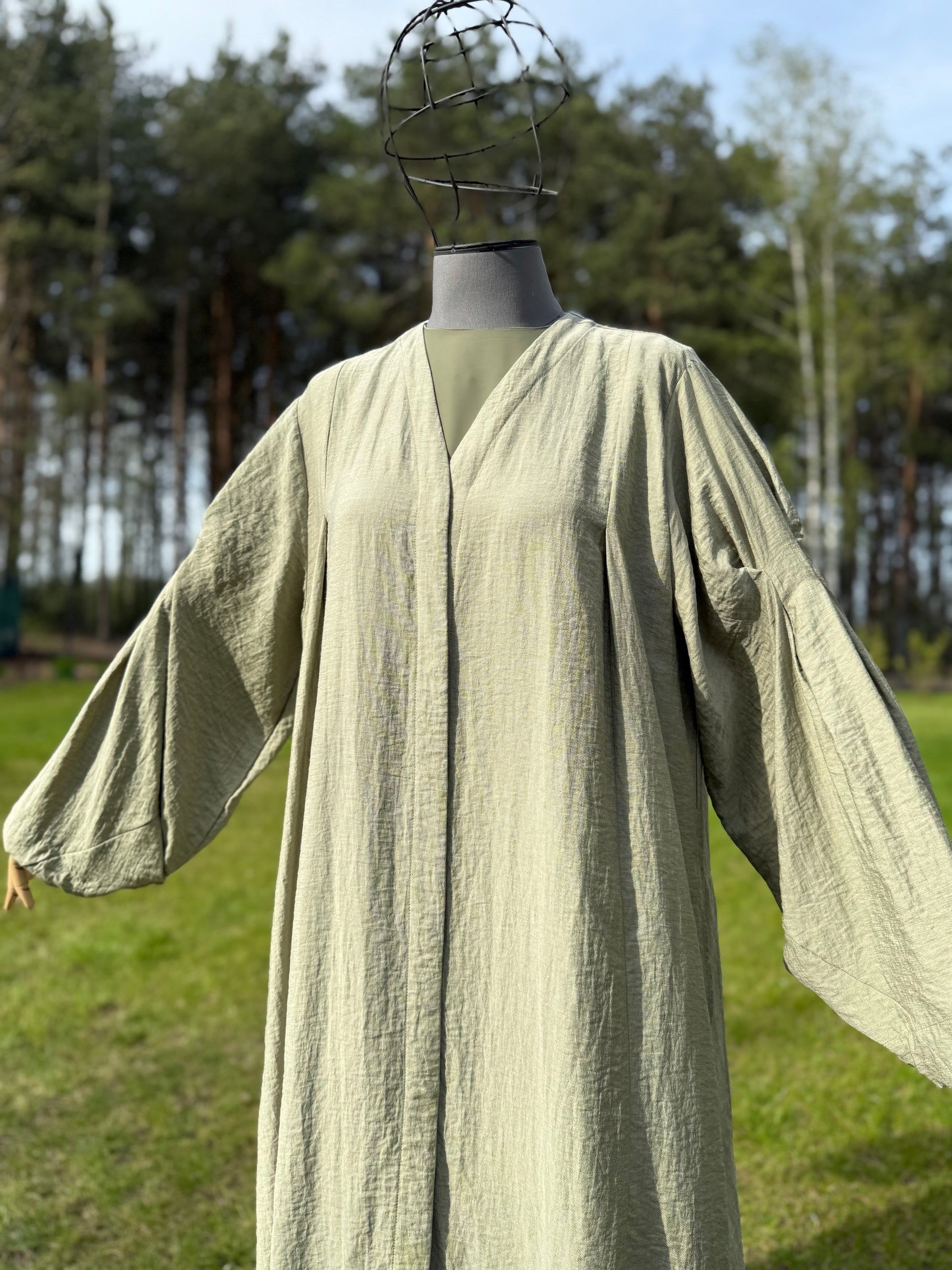 Premium Linen Blend Abaya