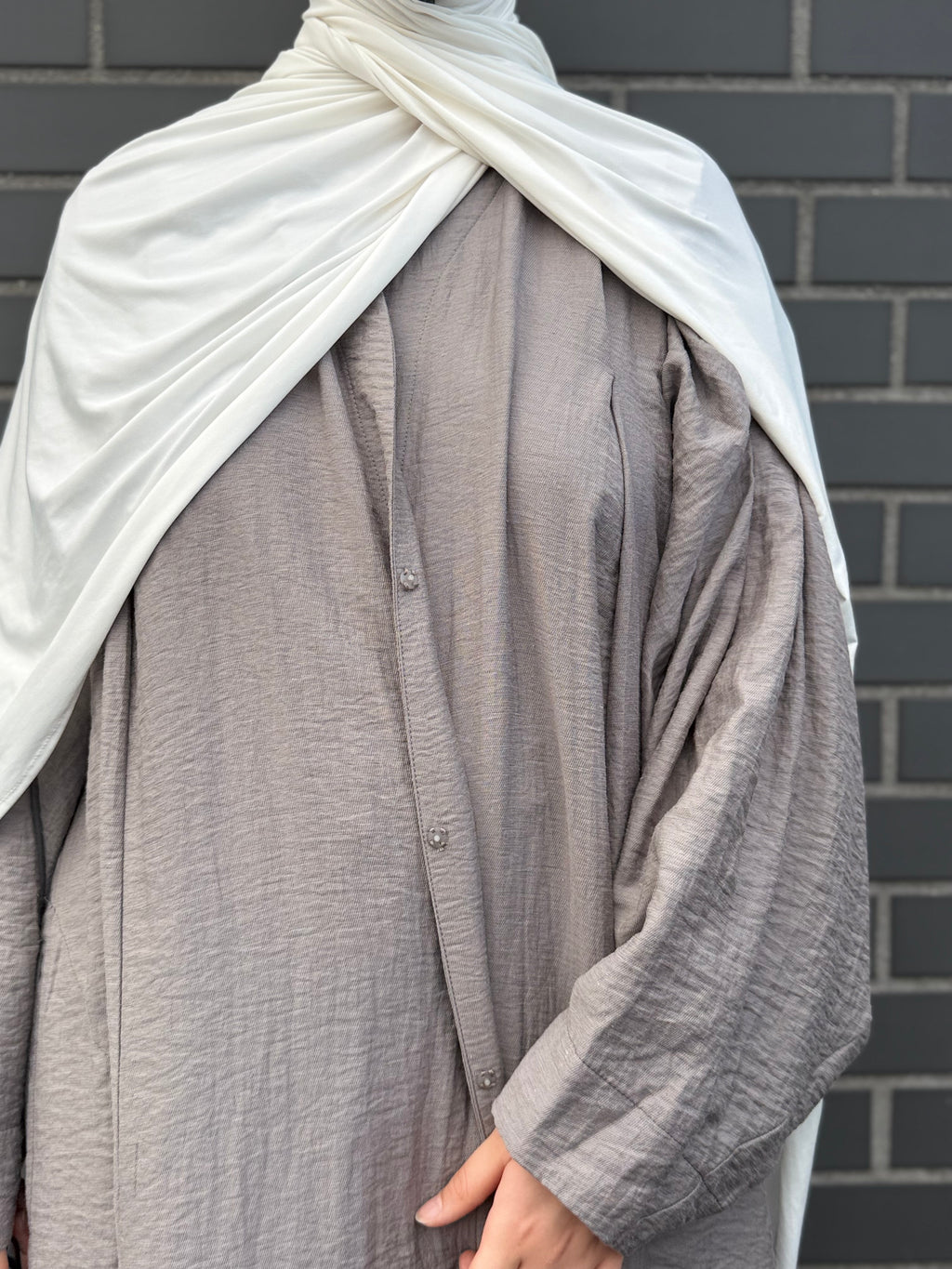 Premium Linen Blend Abaya