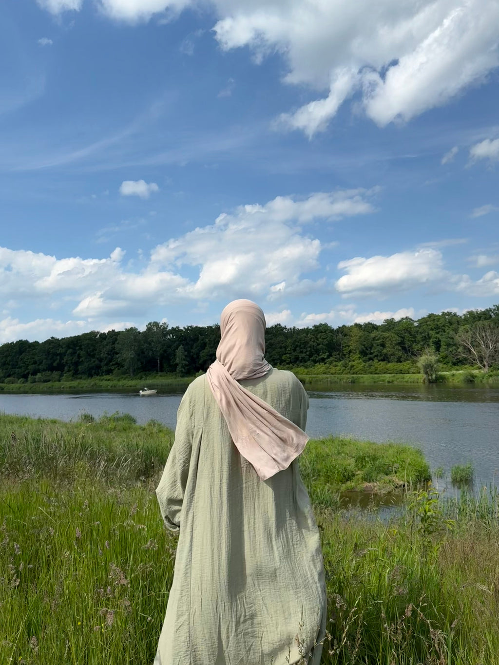 Premium Linen Blend Abaya