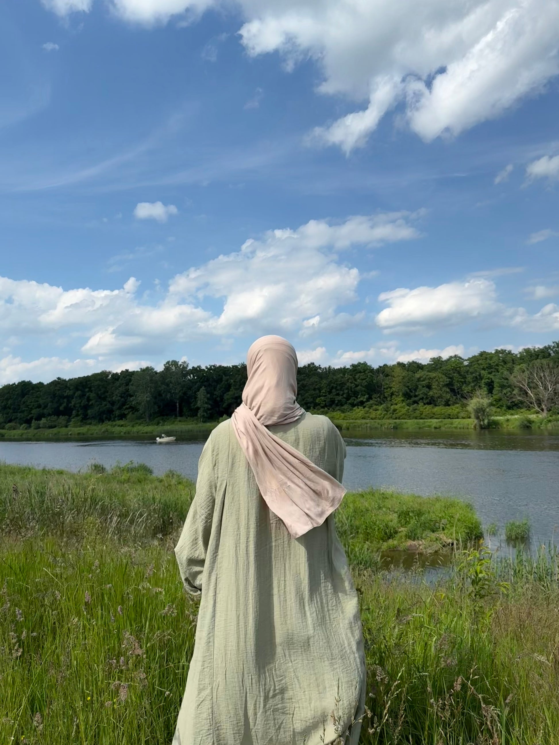 Premium Linen Blend Abaya