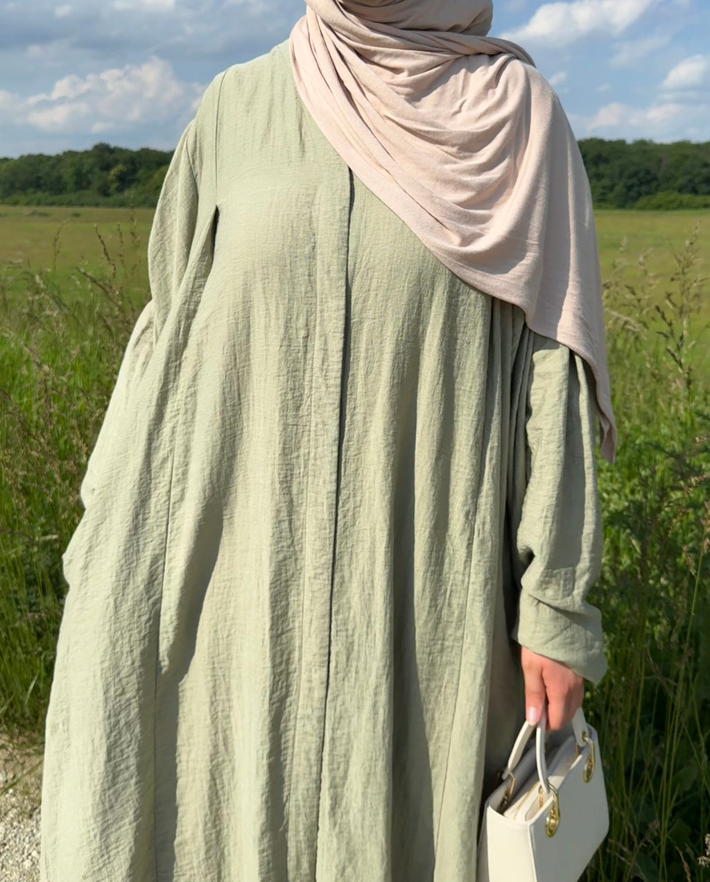 Premium Linen Blend Abaya