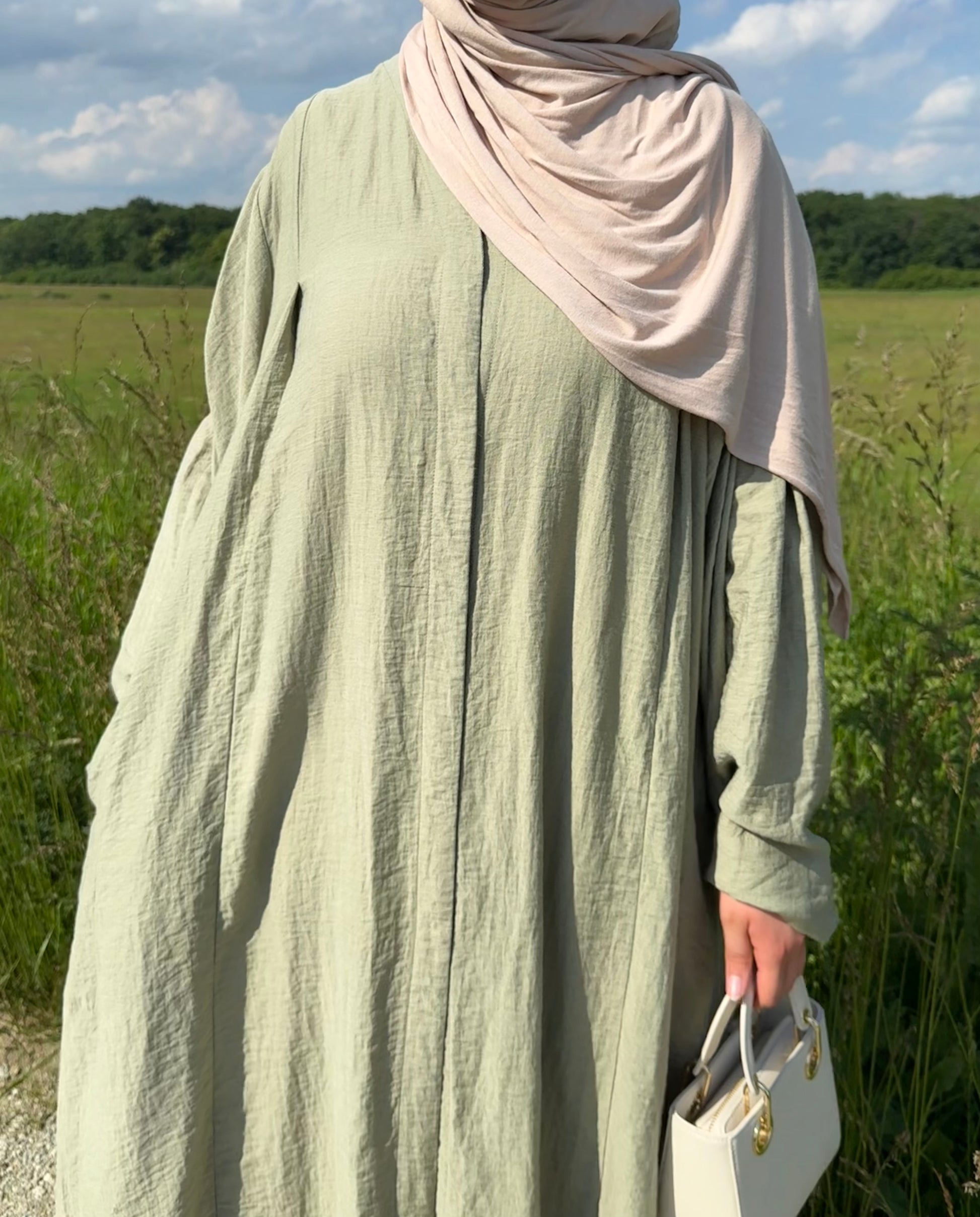 Premium Linen Blend Abaya