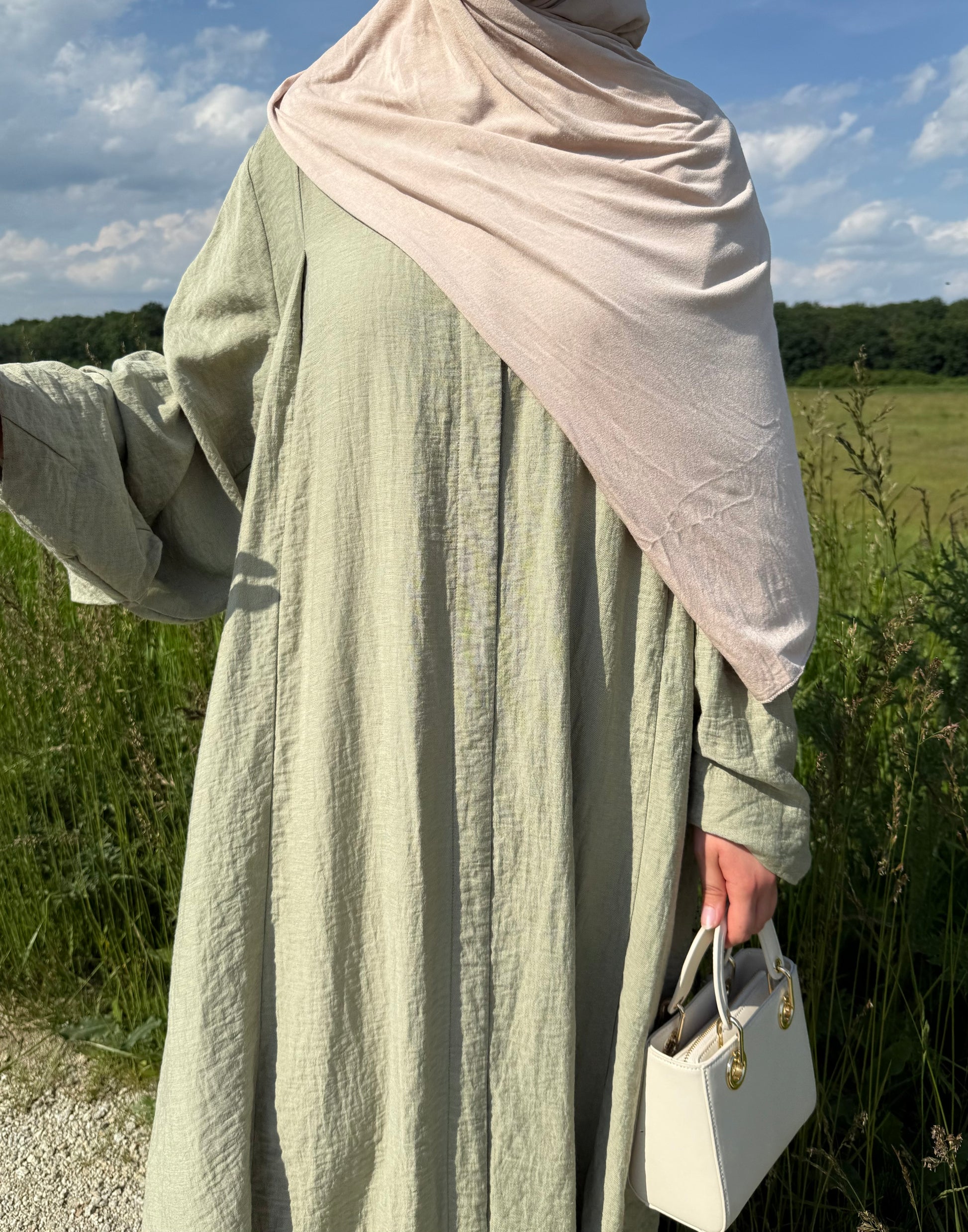 Premium Linen Blend Abaya